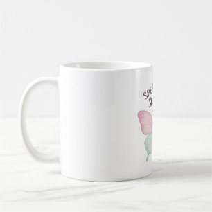 Caneca De Café Ela Bloomia, Voa - Borboleta Inspiradora