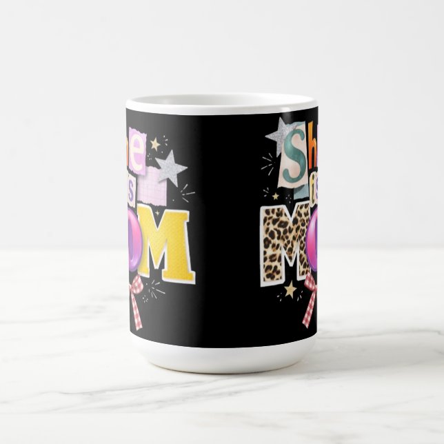 Caneca De Café Ela é a mamãe apreciativa da mamãe (Centro)