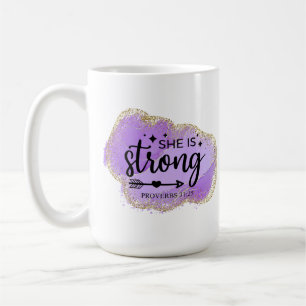 Caneca De Café Ela é forte