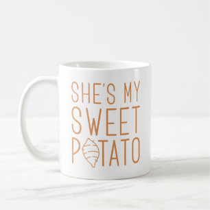 Caneca De Café Ela É Minha Batata Doce