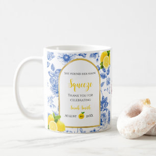 Caneca De Café Ela Encontrou Seu Amor Chá de Noiva