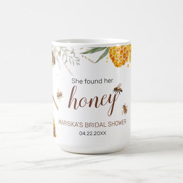 Caneca De Café Ela Encontrou seu Chá de Panela Honey (Centro)