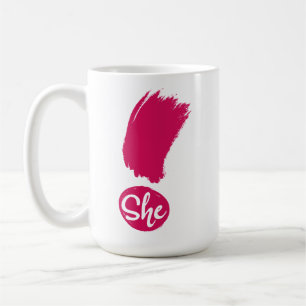 Caneca De Café Ela Exclamou Mug