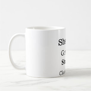 Caneca De Café Ela fez isso formando adicionar a classe de nome d