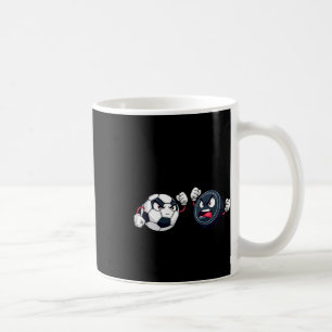 Caneca De Café Ela Me Ama Mais Futebol Hóquei Para Mulheres