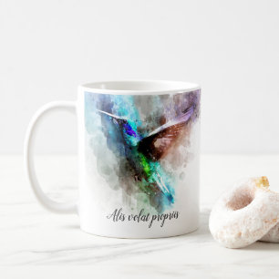 Caneca De Café Ela voa com suas próprias asas - Alis volat propr