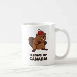 Caneca De Café Elbows Up Canadá