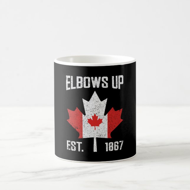 Caneca De Café Elbows Up Canada True North Strud Canadense (Centro)