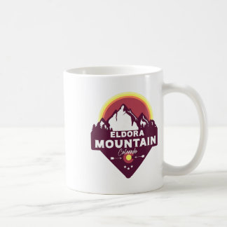 Caneca De Café Eldora Montanha Colorado Co Montanhas Rochosas Cam