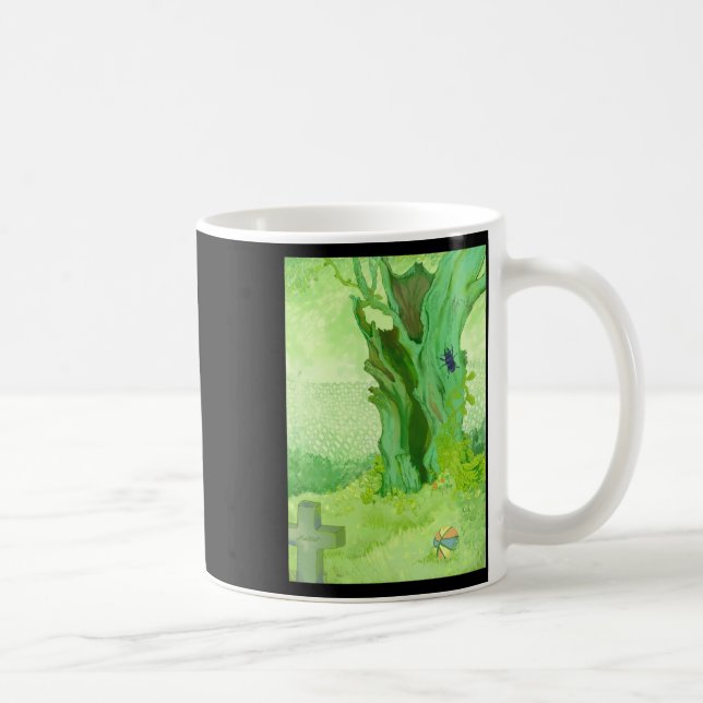 Caneca De Café Ele até é um adesivo (Direita)