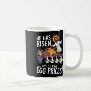 Caneca De Café Ele Aumentou, Então Tem Preços De Ovos Engraçados