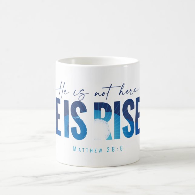 Caneca De Café Ele É Risen Coffee Mug (Centro)
