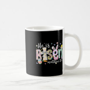 Caneca De Café Ele É Risen Jesus Felz pascoa Cristã Criança