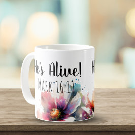 Caneca De Café Ele Está Vivo Marcos 16:11