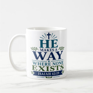 Caneca De Café Ele Faz Um Caminho Onde Nenhum Existe Moderno Cris