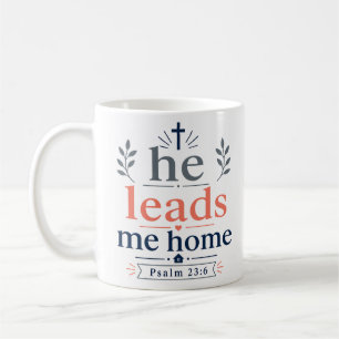 Caneca De Café Ele Me Leva Para Casa Promessa Inspiradora das Esc