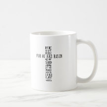 Ele não está aqui, pois ele tem Risen como ele dis