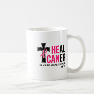 Caneca De Café Ele Pode Curar Cancer De Fita Cristã Cancer