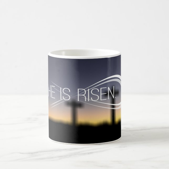 Caneca De Café Ele Ressuscitou (Centro)