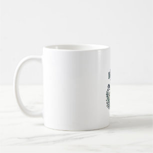 Caneca De Café Ele Ressuscitou Cruz de Páscoa Vetor Vintage