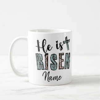 Caneca de Café Ele Ressuscitou Religioso