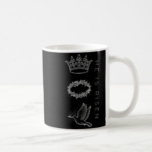 Caneca De Café Ele ressuscitou religioso cristão para mulheres ho