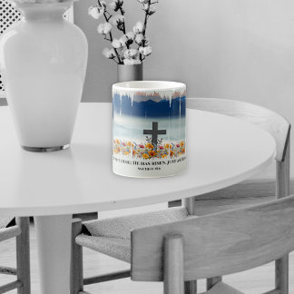 Caneca De Café Ele Tem Risos De Páscoa Christian BrushAVE