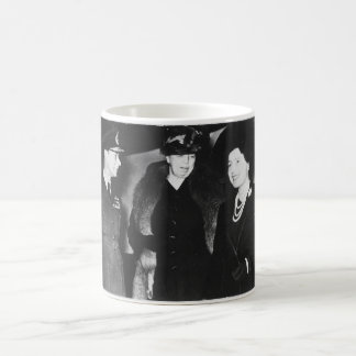 Caneca De Café Eleanor Roosevelt Rei George VI Rainha Elizabeth