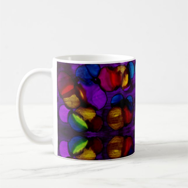 Caneca De Café Electric Bloom (Esquerda)