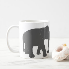 Caneca De Café Elefante