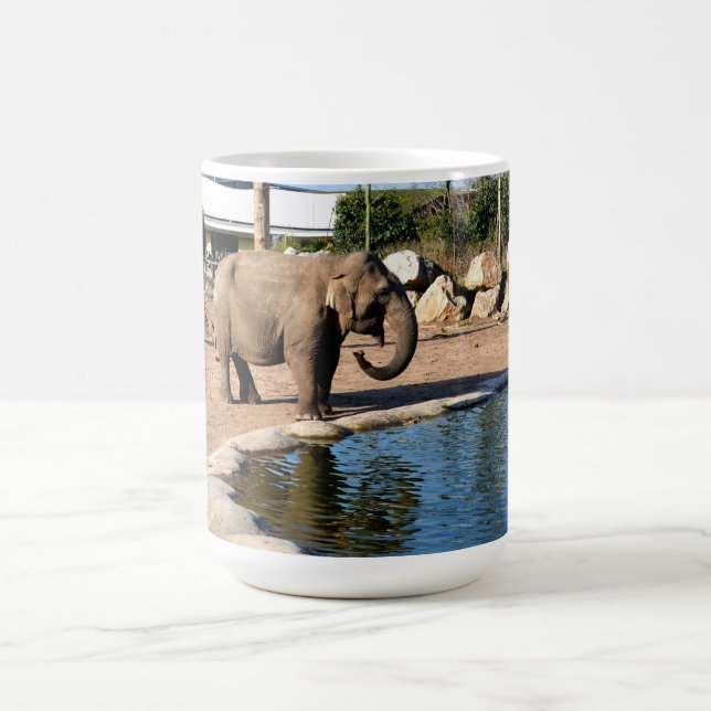 Caneca De Café Elefante asiático (Centro)