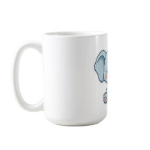Elefante Bebê Adorável Kawaii Chibi