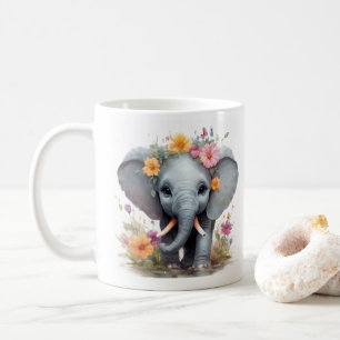 Caneca De Café Elefante Bonito - Mug