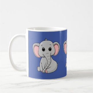 Caneca De Café Elefante Cute