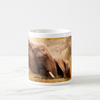 Caneca De Café Elefante de Amboseli do impressão da arte