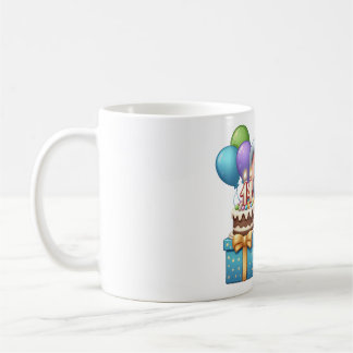 Caneca De Café Elefante de aniversário de 14 anos