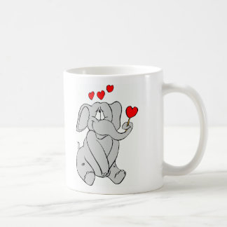 Caneca De Café Elefante do amor!