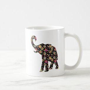 Caneca De Café Elefante do Hippie