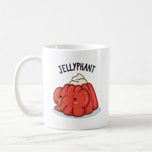 Caneca De Café Elefante Funny Elefante Jelly Pun