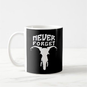 Caneca De Café Elefante Nunca Esquece