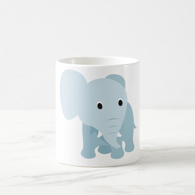 Caneca De Café Elefante para Bebê (Centro)