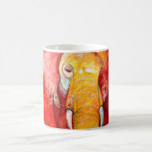 Elefante vermelho