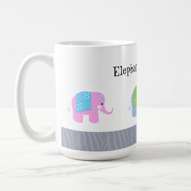 Caneca De Café Elefantes indianos são Legal (Esquerda)