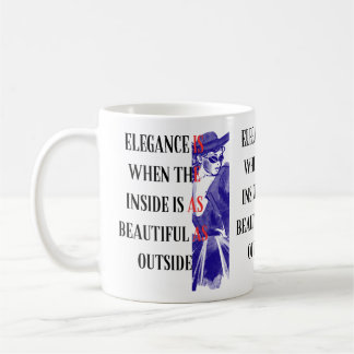 Caneca De Café Elegance Women Mug