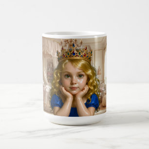 Caneca De Café Elegância da Princesa Dourada