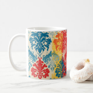 Caneca De Café Elegância Desgastada