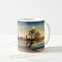 Caneca De Café Elegância do eterno: Vintage cena da vida japonesa