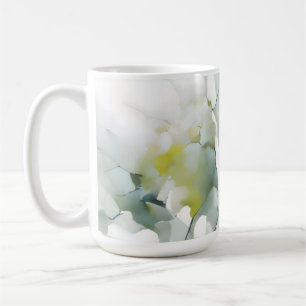 Caneca De Café Elegância Névoa & Mármore