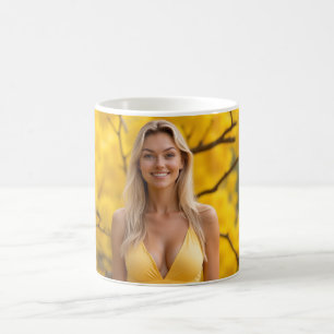 Caneca De Café Elegância sem fio no Primavera