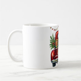 Caneca De Café Elegant Christmas Car – Holiday Season Design